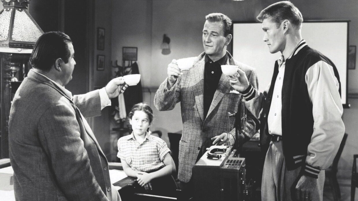 James Dean dans Trouble Along the Way : le caméo fantôme qui croise John Wayne