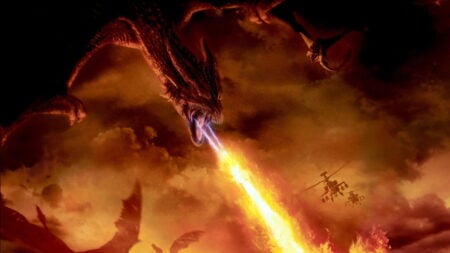 Christian Bale dans Reign of Fire : le film aux dragons qui a menti à son public