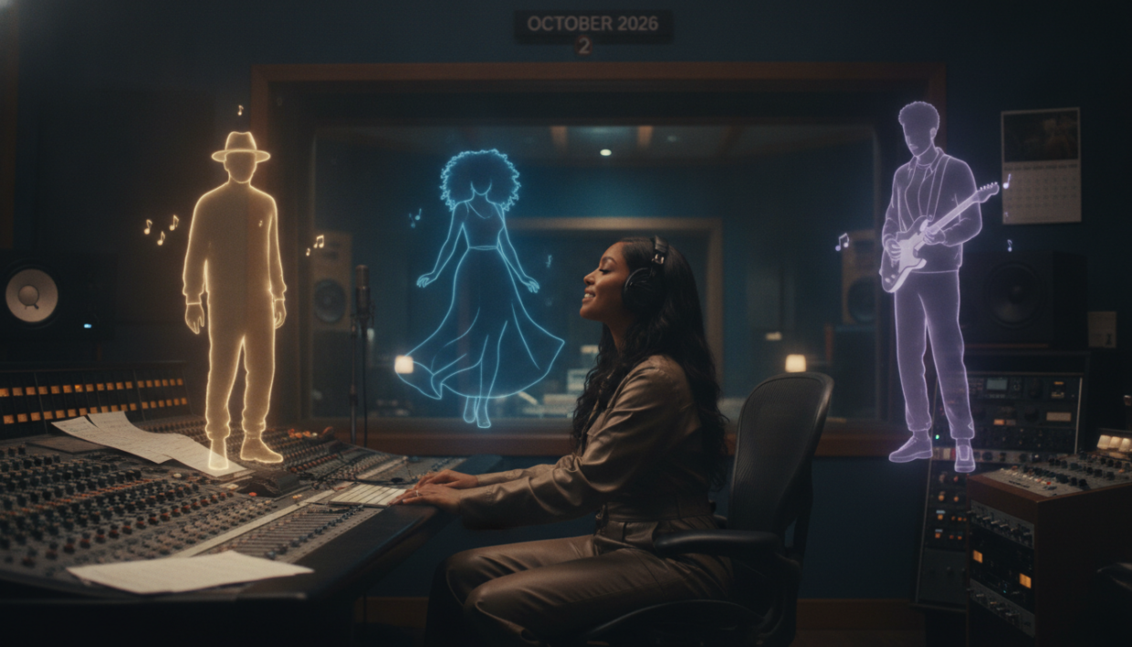 Illustration éditoriale — Victoria Monét dévoile trois collaborations de Frequency of Love