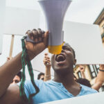 protester