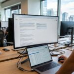 Illustration éditoriale — Google AI Overviews : les plaintes de Chegg et Penske rejetées