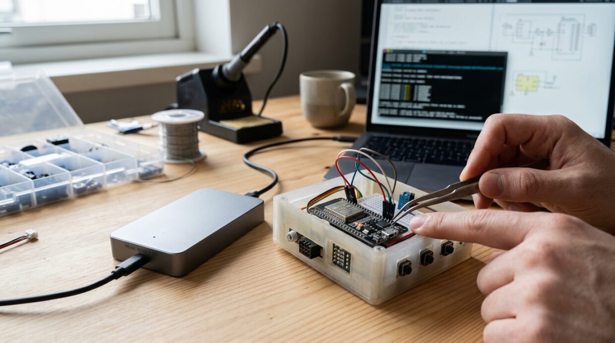 Illustration éditoriale — Meta ouvre le code des gadgets Muse, Home Link sur liste d’attente