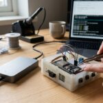Illustration éditoriale — Meta ouvre le code des gadgets Muse, Home Link sur liste d’attente