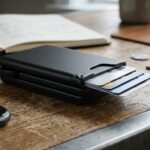 Illustration éditoriale — OhSnap Wallet 2 : les cartes en éventail, le prix en travers