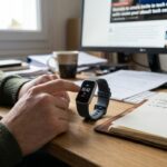 Illustration éditoriale — Fitbit Edge : une fuite esquisse la relève du Charge