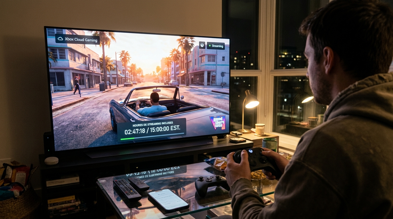 Illustration éditoriale — GTA VI : Xbox aurait décroché l’exclusivité du streaming