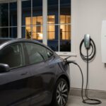 Illustration éditoriale — Tesla : certaines Model 3 et Model Y peuvent secourir la maison